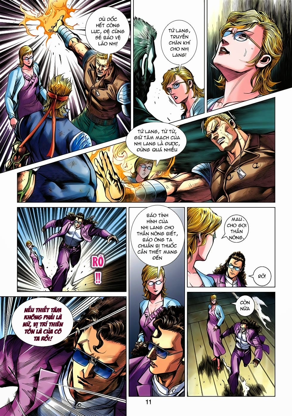 Truyện Tranh Tân Tác Long Hổ Môn trang 4