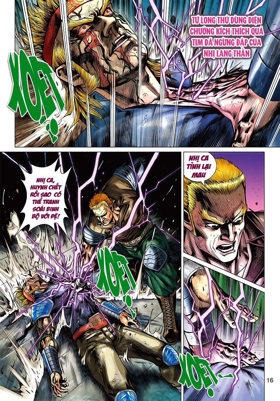 Truyện Tranh Tân Tác Long Hổ Môn trang 4