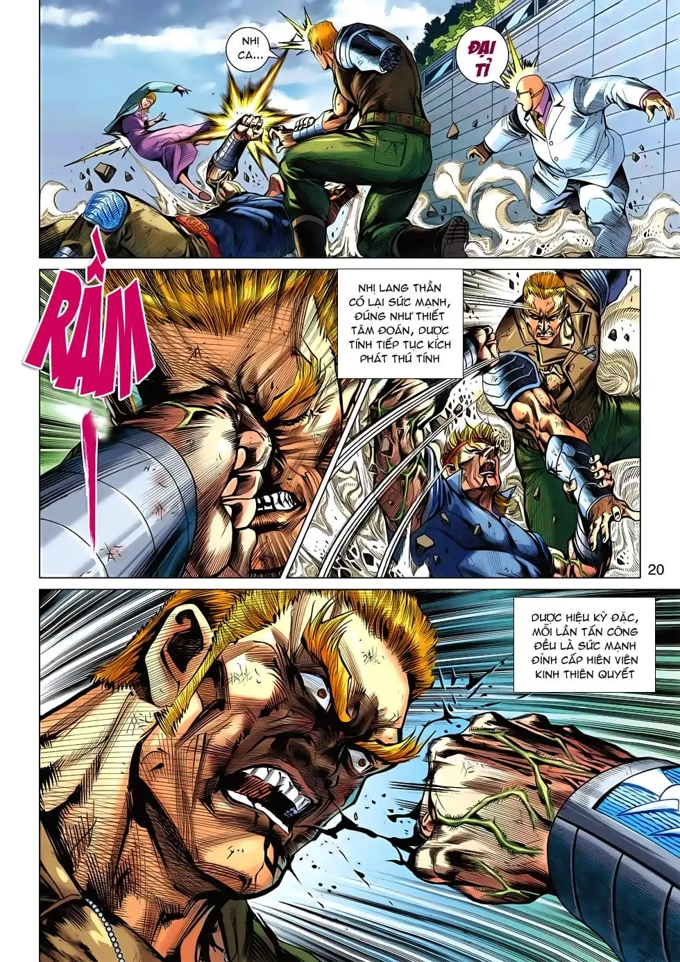 Truyện Tranh Tân Tác Long Hổ Môn trang 4