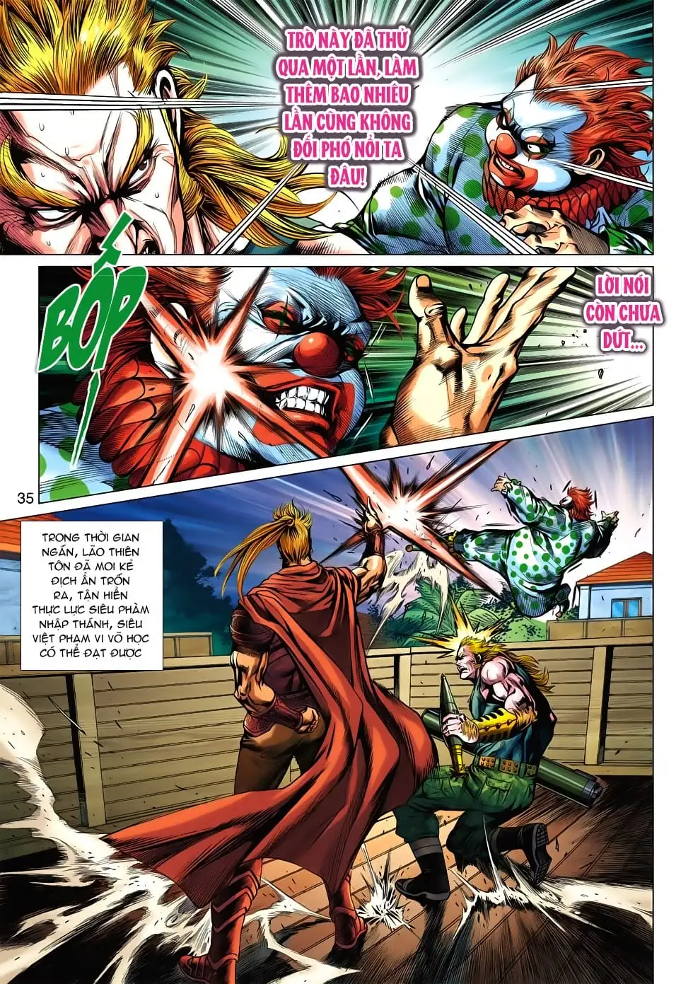 Truyện Tranh Tân Tác Long Hổ Môn trang 4