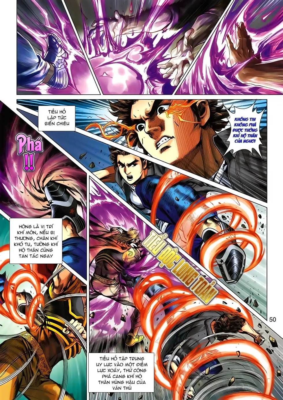 Truyện Tranh Tân Tác Long Hổ Môn trang 4