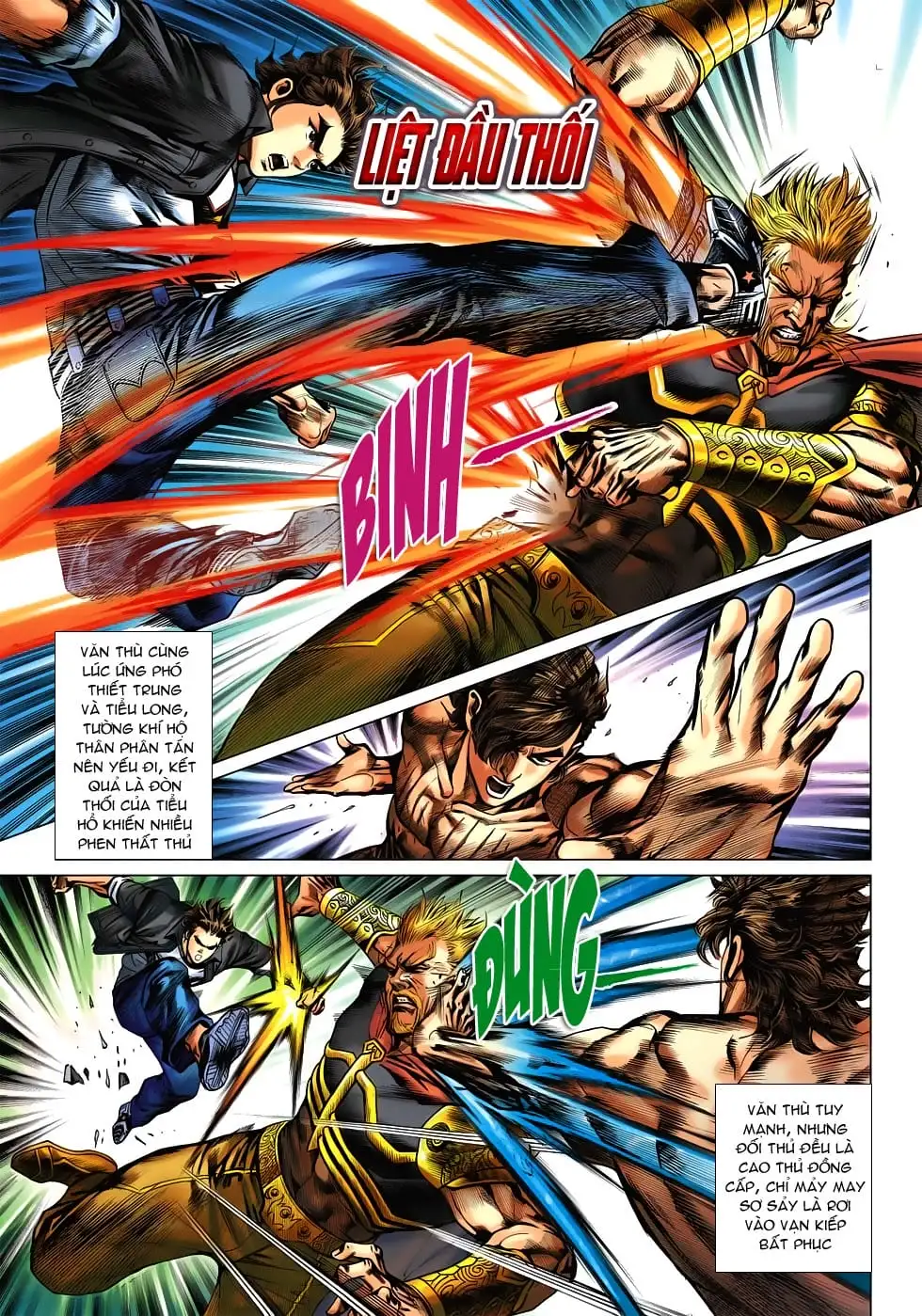 Truyện Tranh Tân Tác Long Hổ Môn trang 4