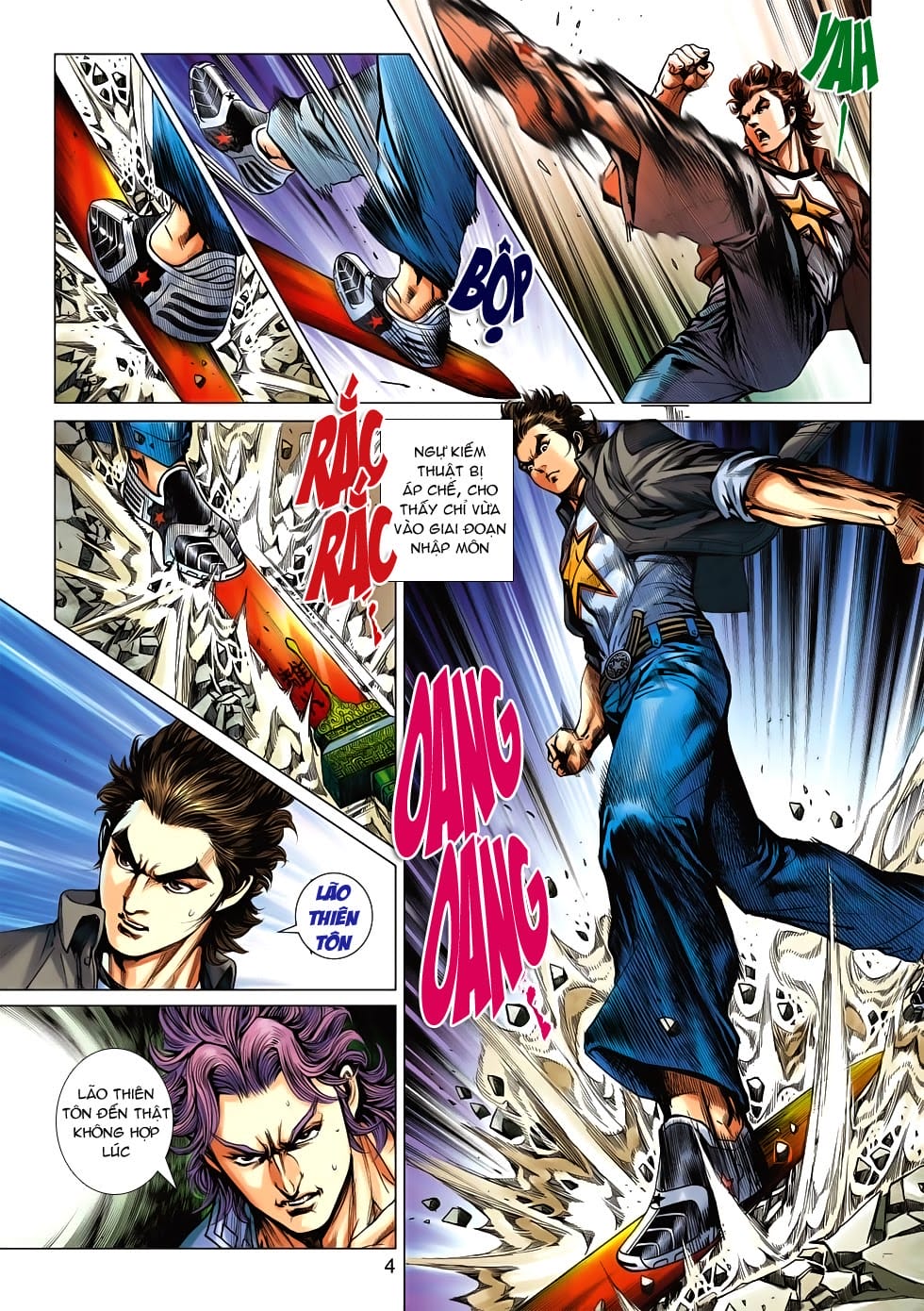 Truyện Tranh Tân Tác Long Hổ Môn trang 4