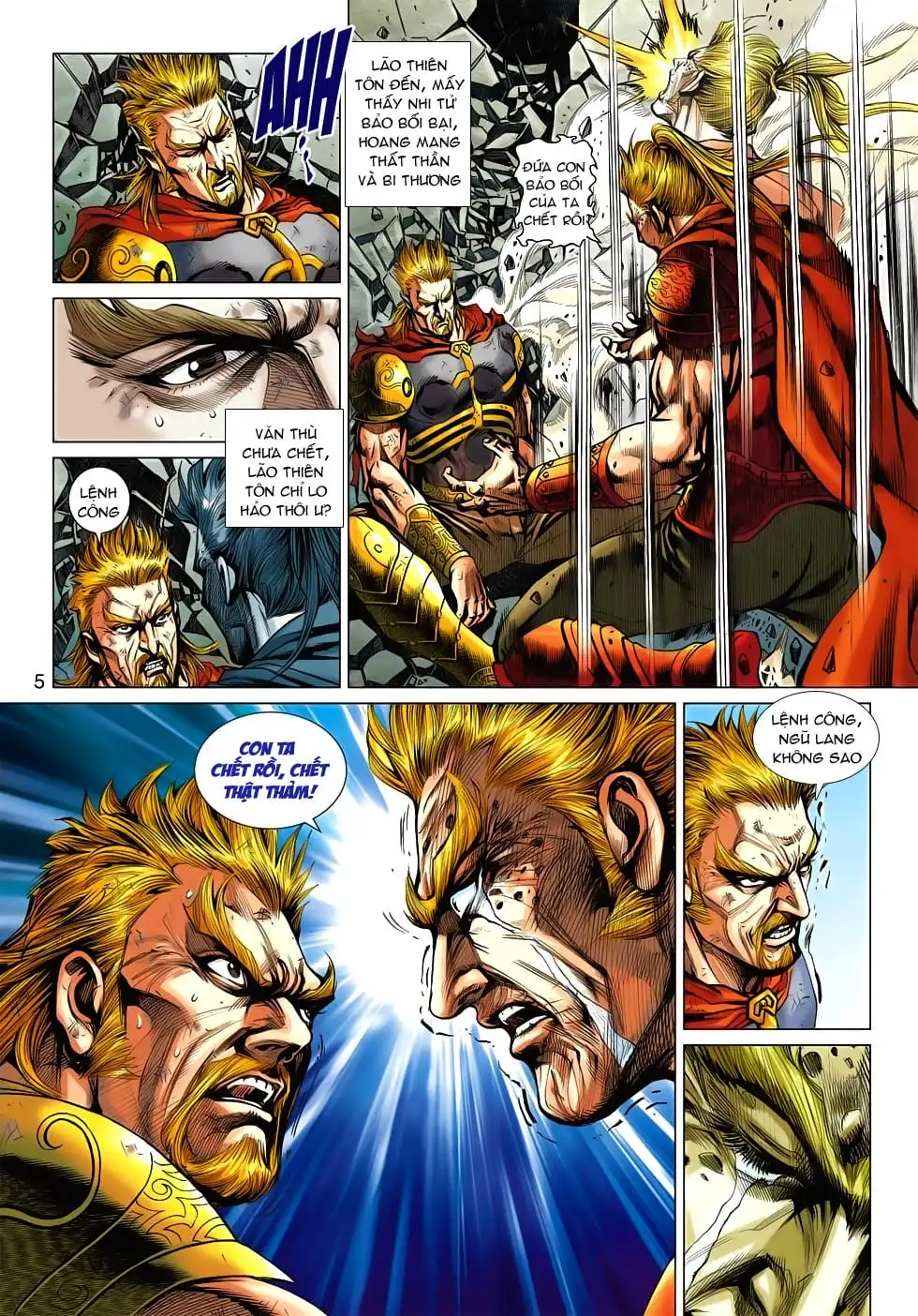 Truyện Tranh Tân Tác Long Hổ Môn trang 4