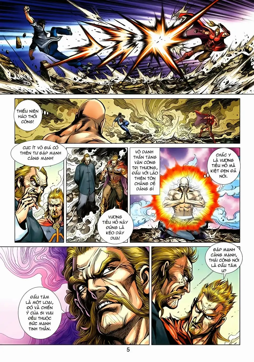 Truyện Tranh Tân Tác Long Hổ Môn trang 4