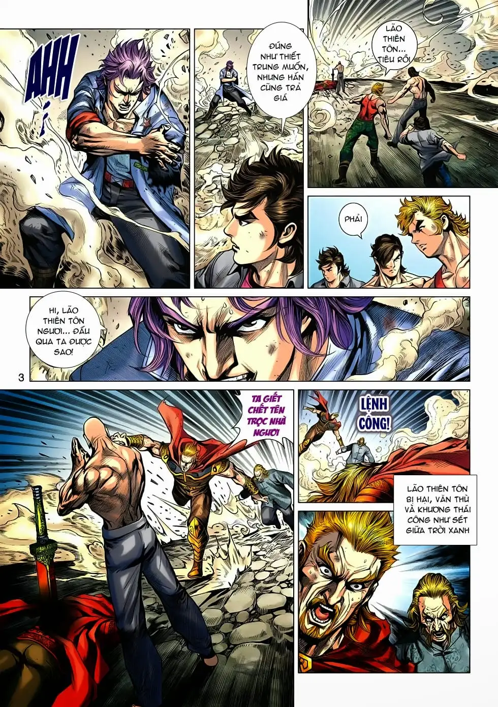 Truyện Tranh Tân Tác Long Hổ Môn trang 4
