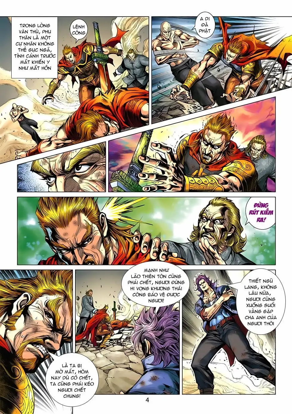 Truyện Tranh Tân Tác Long Hổ Môn trang 4