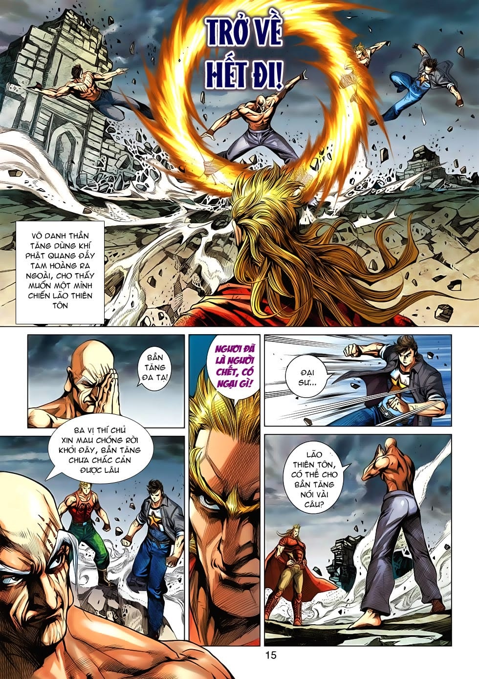 Truyện Tranh Tân Tác Long Hổ Môn trang 4