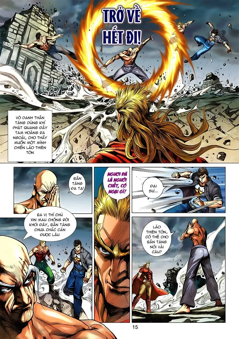 Truyện Tranh Tân Tác Long Hổ Môn trang 4