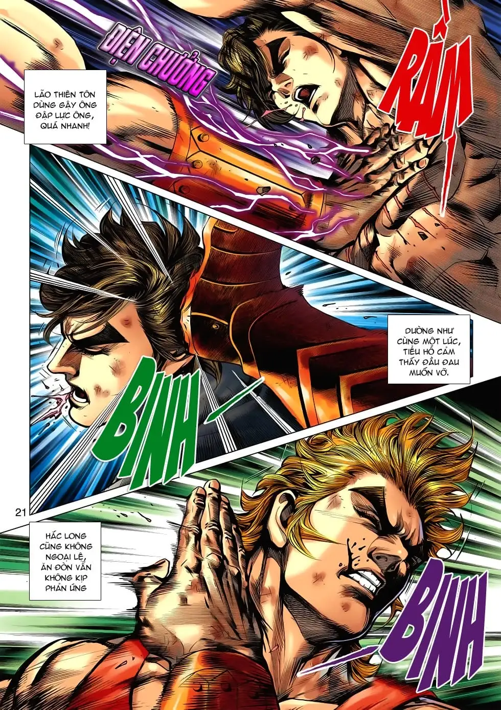 Truyện Tranh Tân Tác Long Hổ Môn trang 4