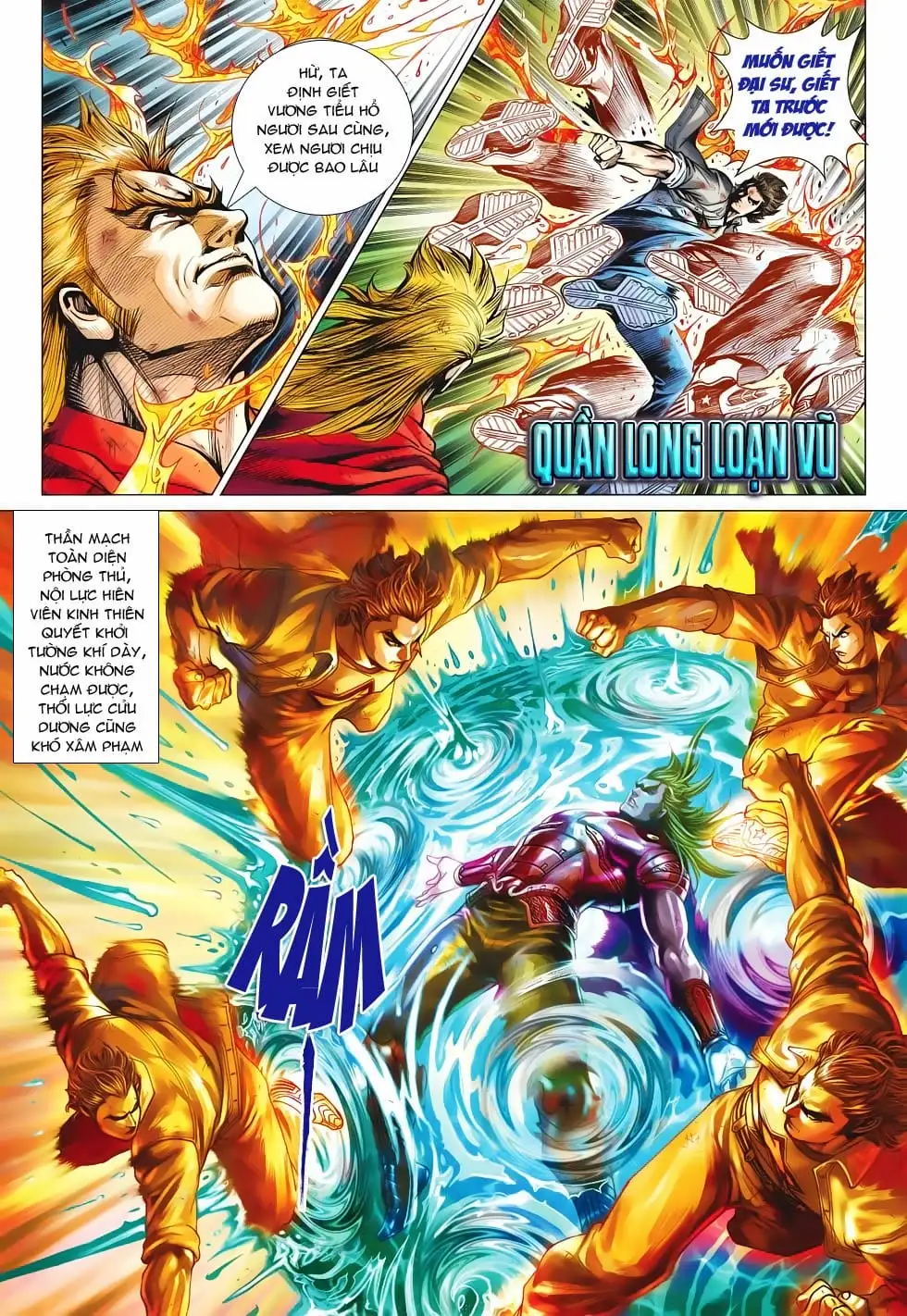 Truyện Tranh Tân Tác Long Hổ Môn trang 4