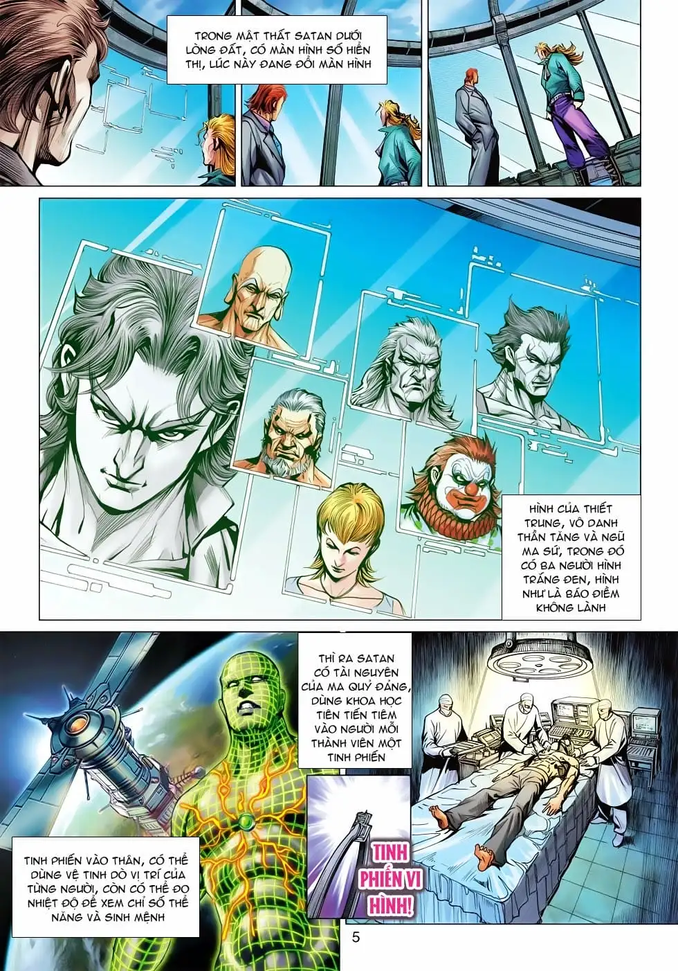 Truyện Tranh Tân Tác Long Hổ Môn trang 4