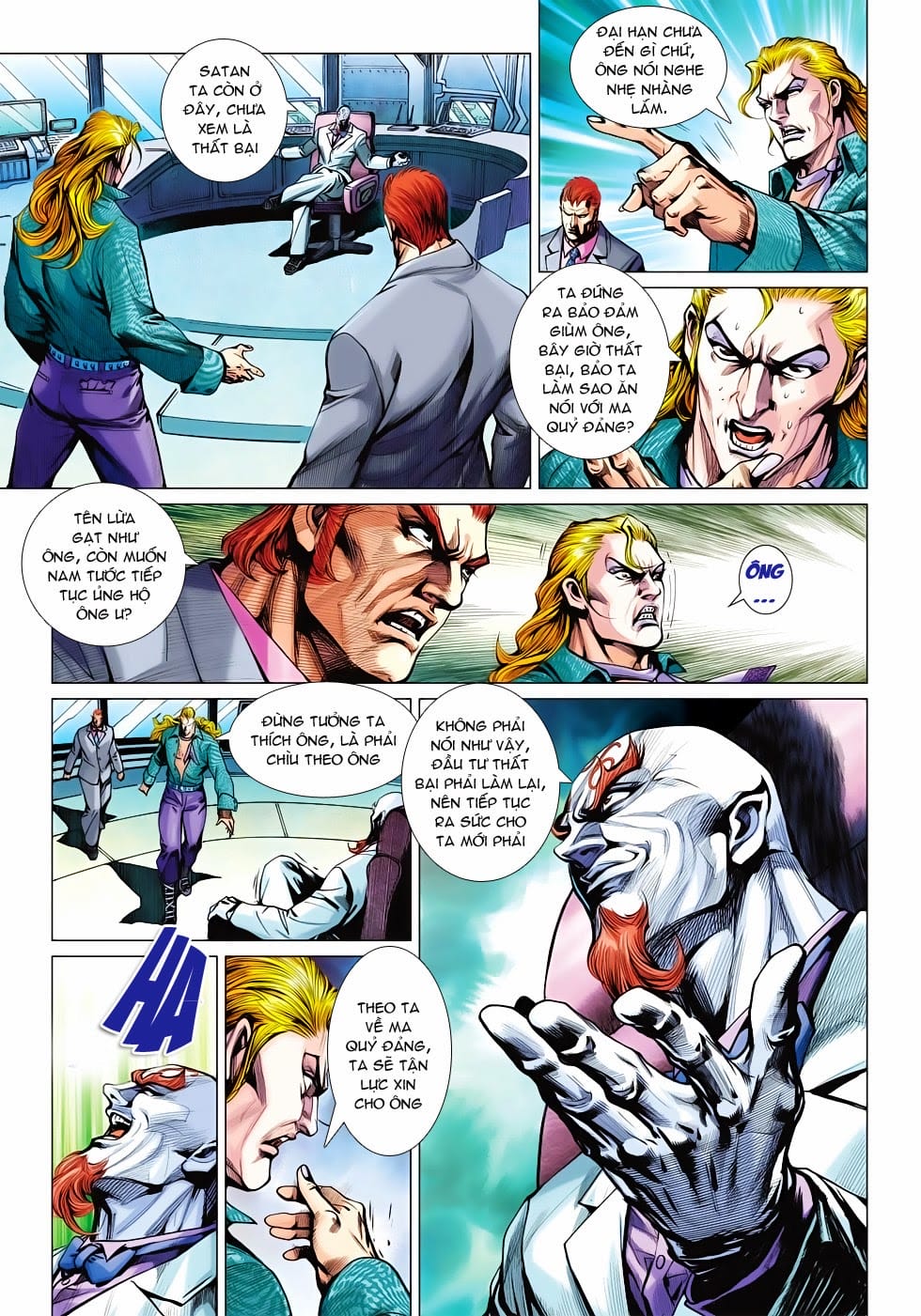 Truyện Tranh Tân Tác Long Hổ Môn trang 4