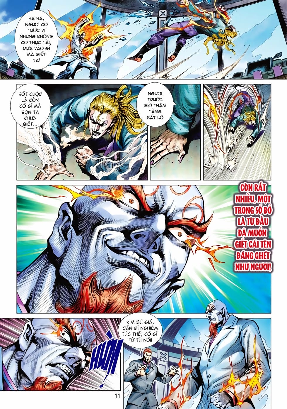 Truyện Tranh Tân Tác Long Hổ Môn trang 4