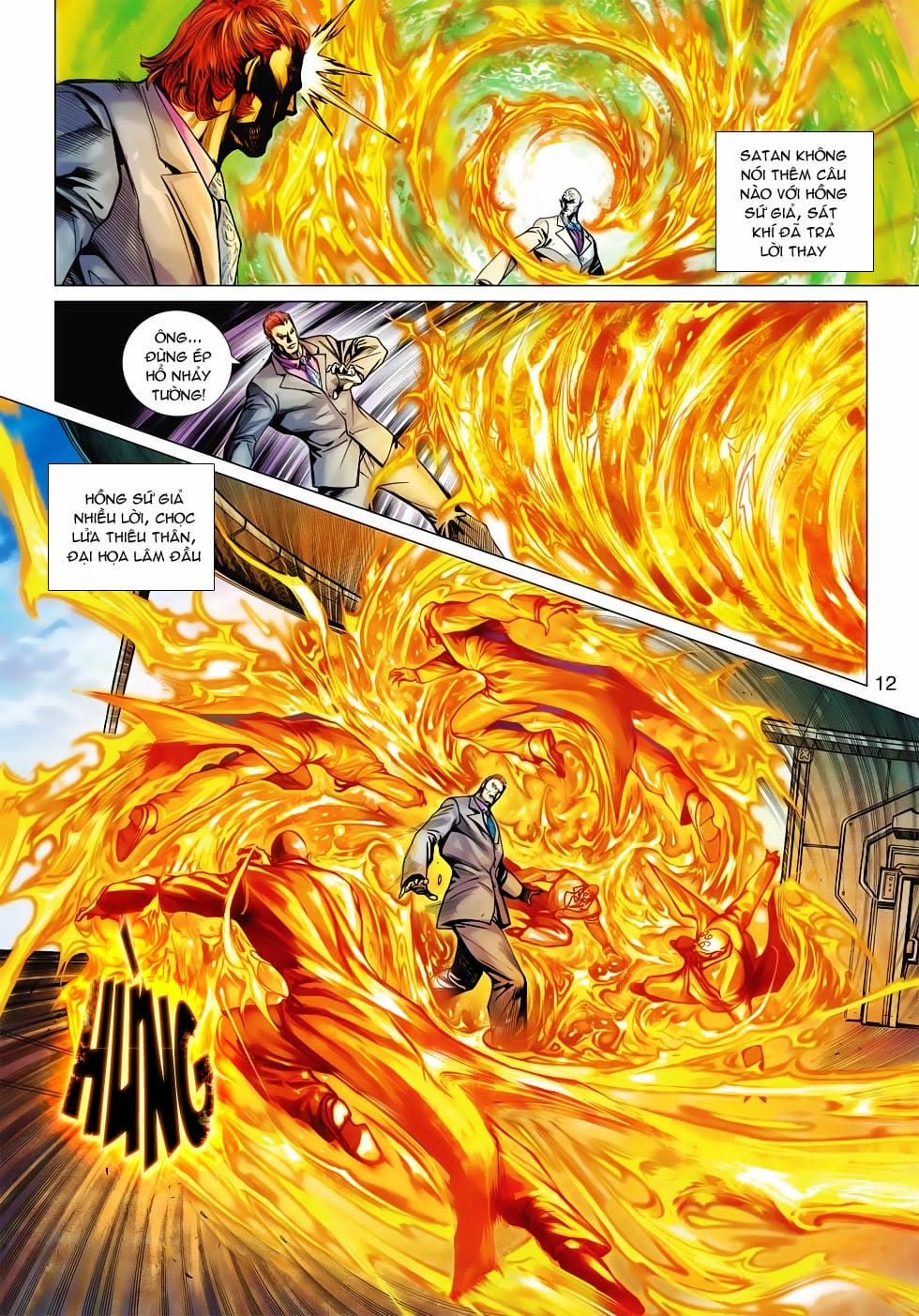 Truyện Tranh Tân Tác Long Hổ Môn trang 4