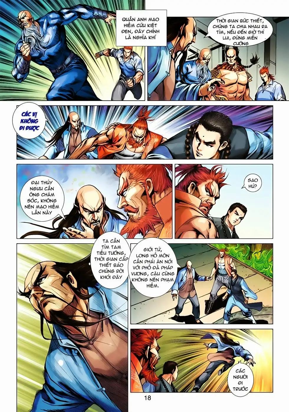 Truyện Tranh Tân Tác Long Hổ Môn trang 4