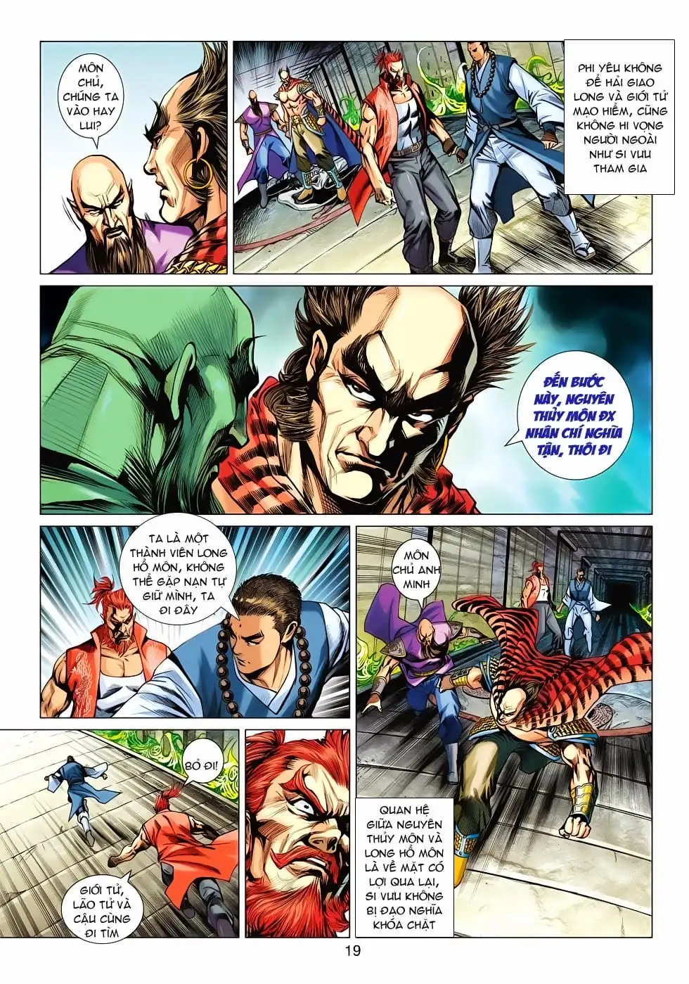 Truyện Tranh Tân Tác Long Hổ Môn trang 4