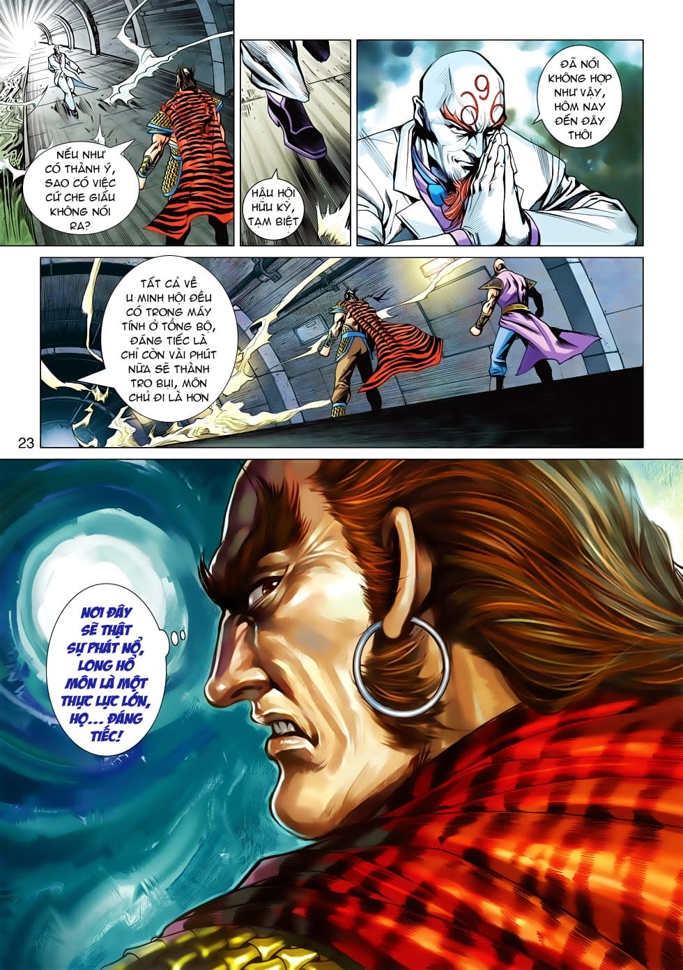 Truyện Tranh Tân Tác Long Hổ Môn trang 4