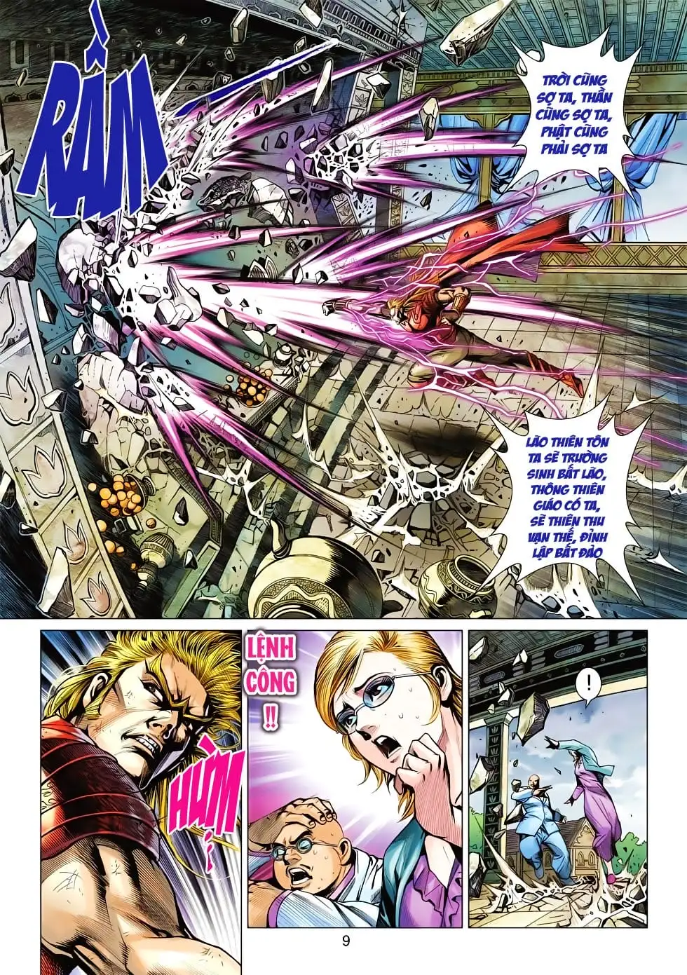 Truyện Tranh Tân Tác Long Hổ Môn trang 4