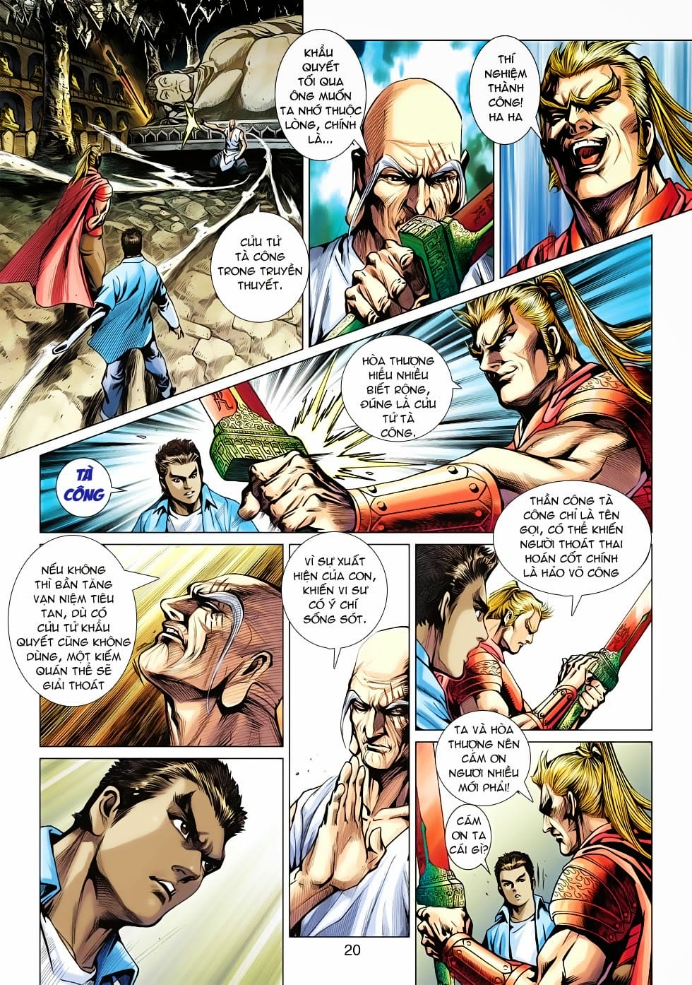 Truyện Tranh Tân Tác Long Hổ Môn trang 4