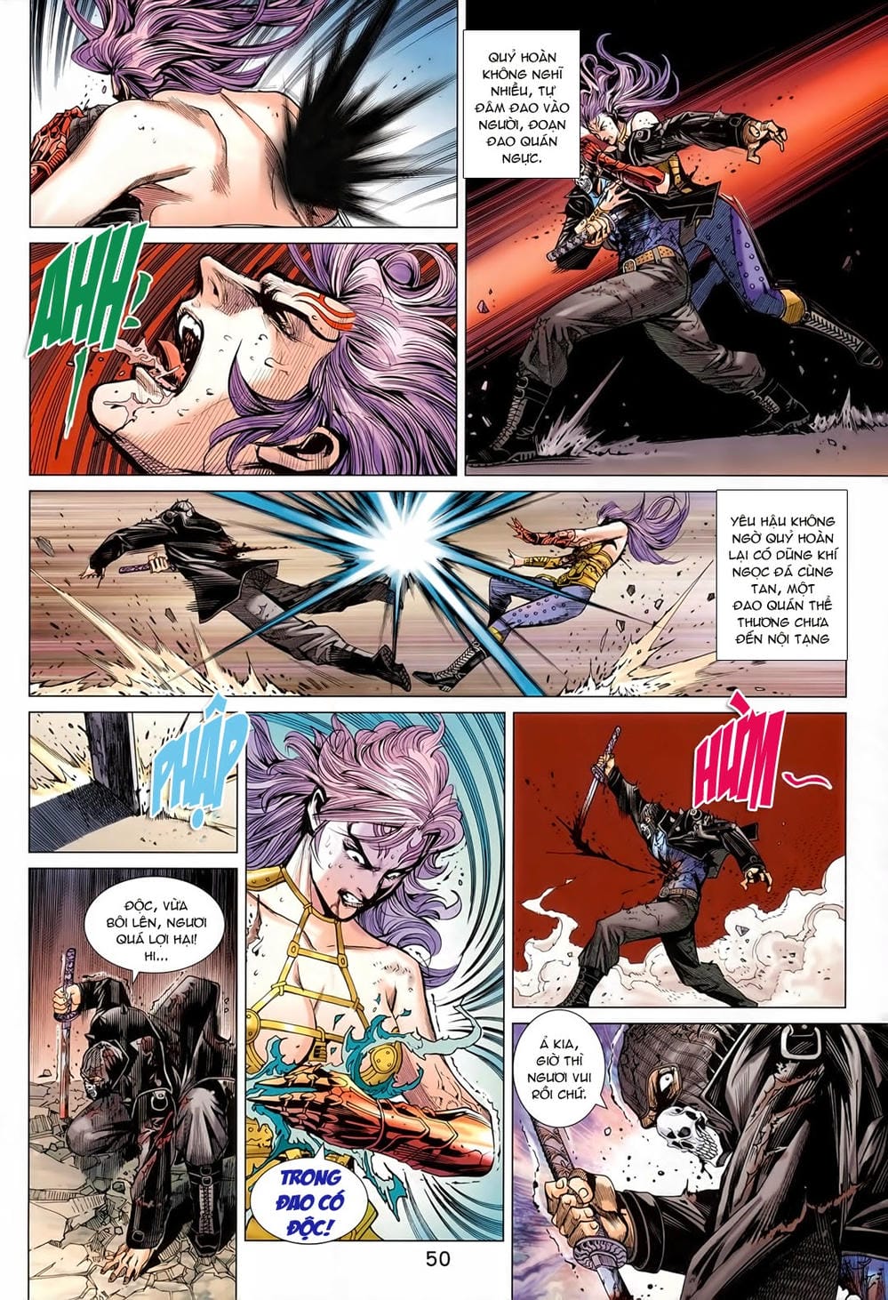 Truyện Tranh Tân Tác Long Hổ Môn trang 4