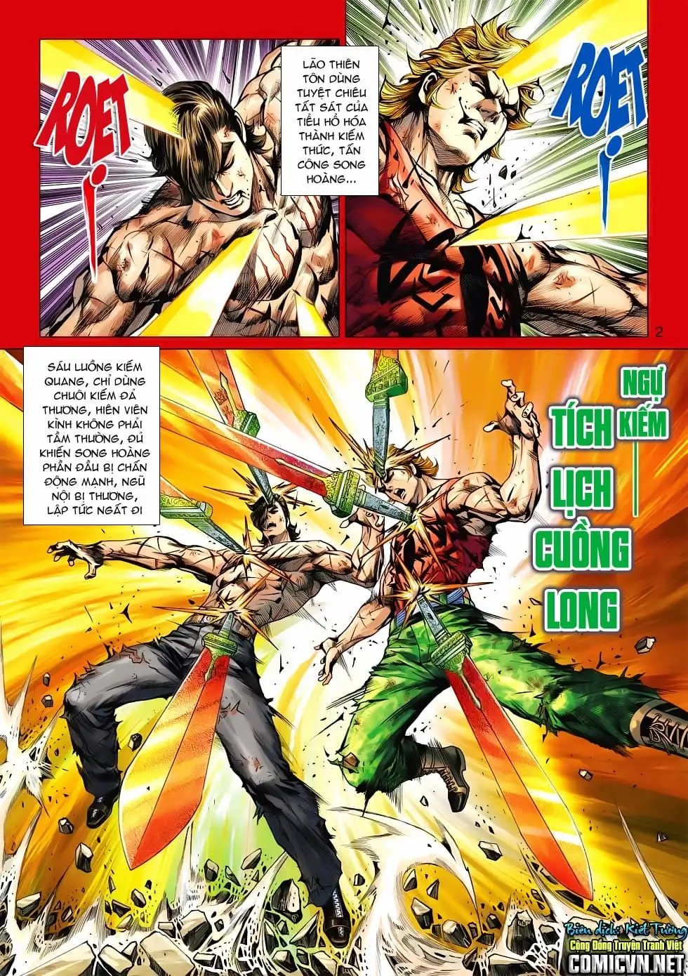Truyện Tranh Tân Tác Long Hổ Môn trang 4