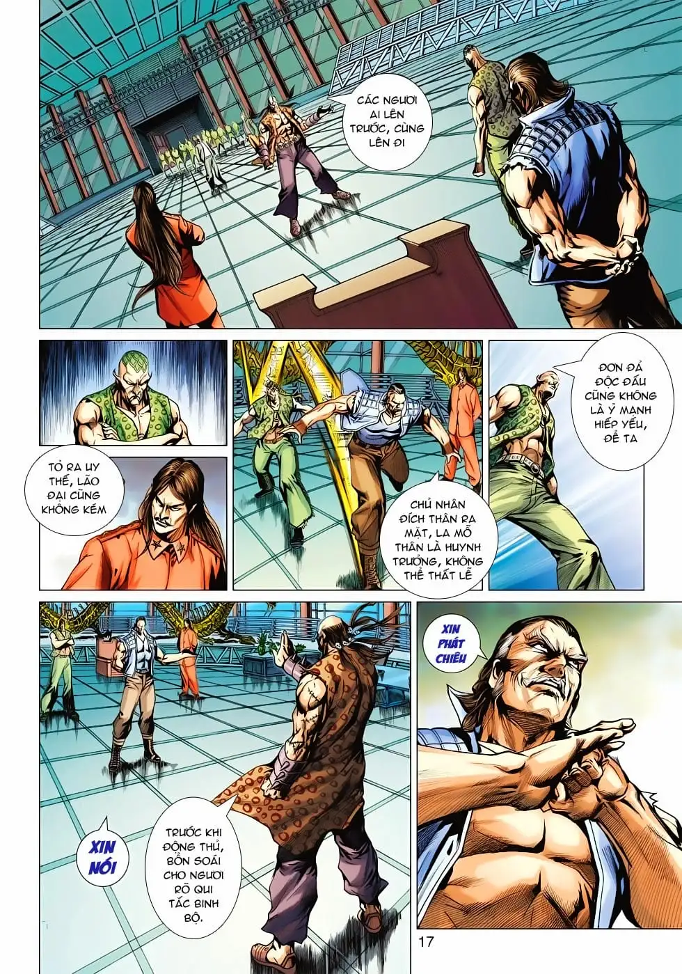 Truyện Tranh Tân Tác Long Hổ Môn trang 4