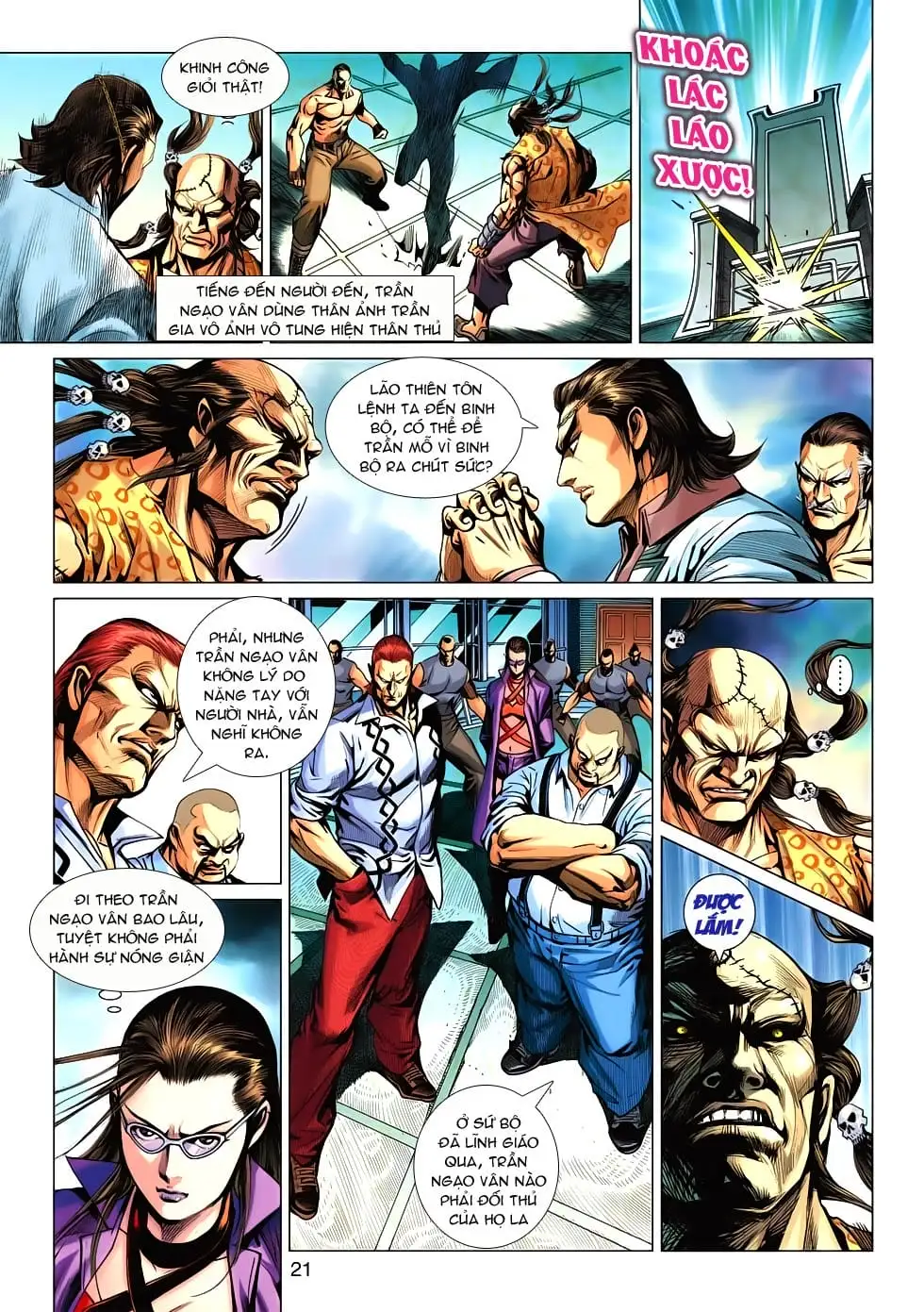 Truyện Tranh Tân Tác Long Hổ Môn trang 4