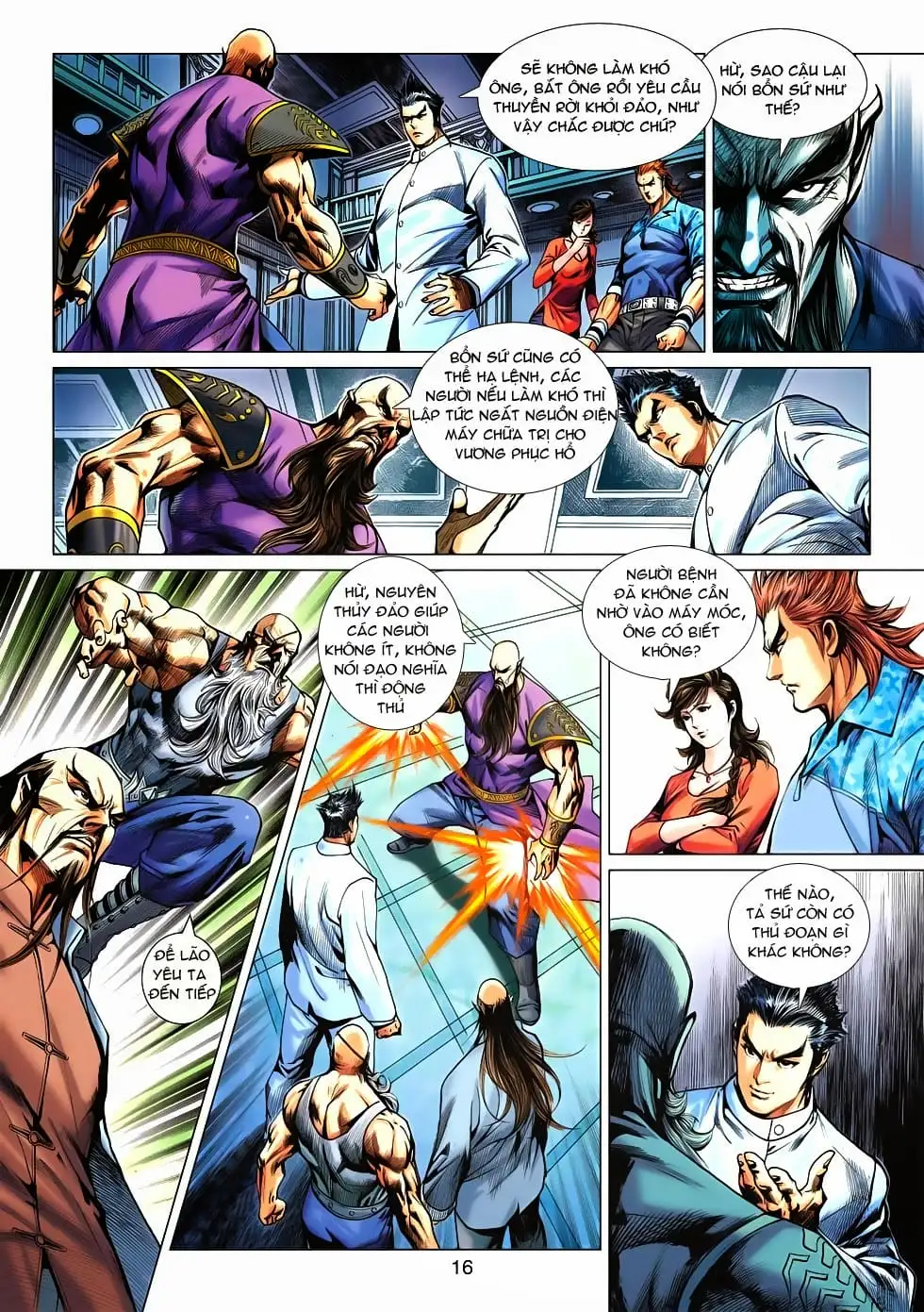 Truyện Tranh Tân Tác Long Hổ Môn trang 4