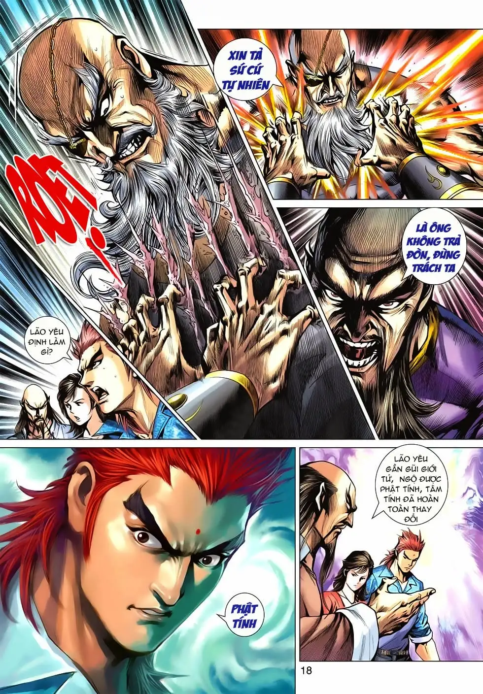 Truyện Tranh Tân Tác Long Hổ Môn trang 4