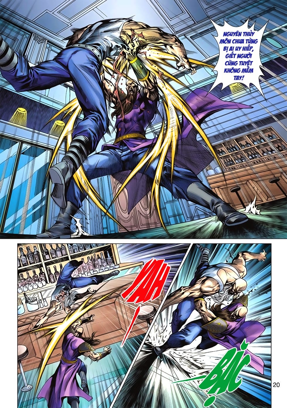 Truyện Tranh Tân Tác Long Hổ Môn trang 4