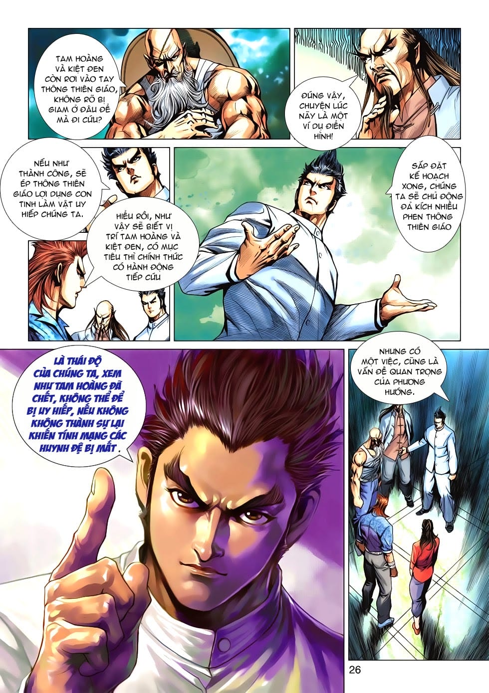 Truyện Tranh Tân Tác Long Hổ Môn trang 4