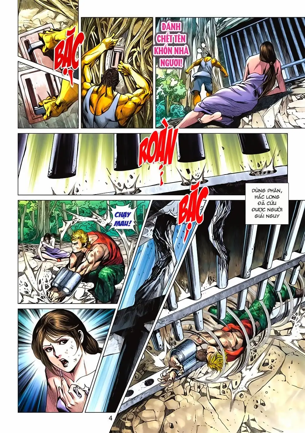 Truyện Tranh Tân Tác Long Hổ Môn trang 4