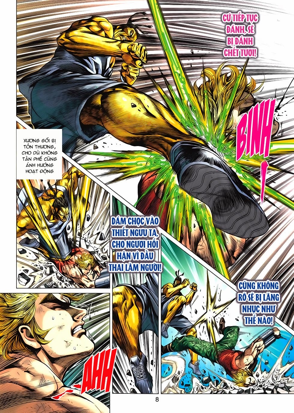 Truyện Tranh Tân Tác Long Hổ Môn trang 4