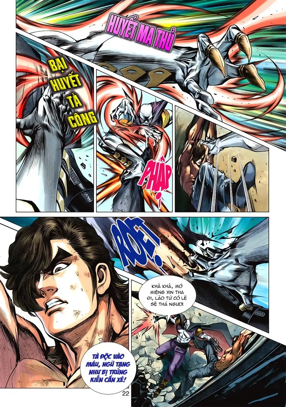 Truyện Tranh Tân Tác Long Hổ Môn trang 4