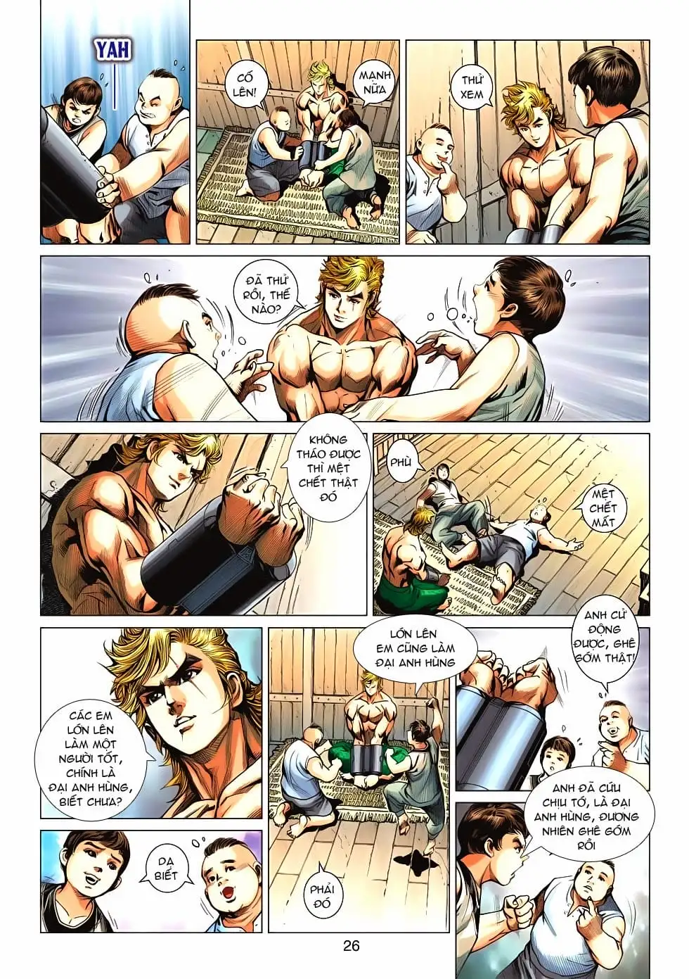 Truyện Tranh Tân Tác Long Hổ Môn trang 4