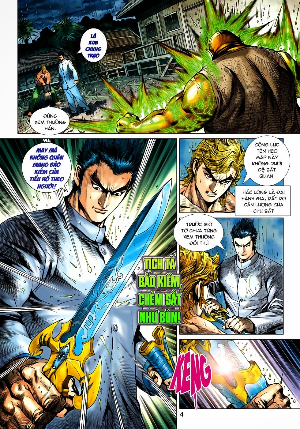 Truyện Tranh Tân Tác Long Hổ Môn trang 4