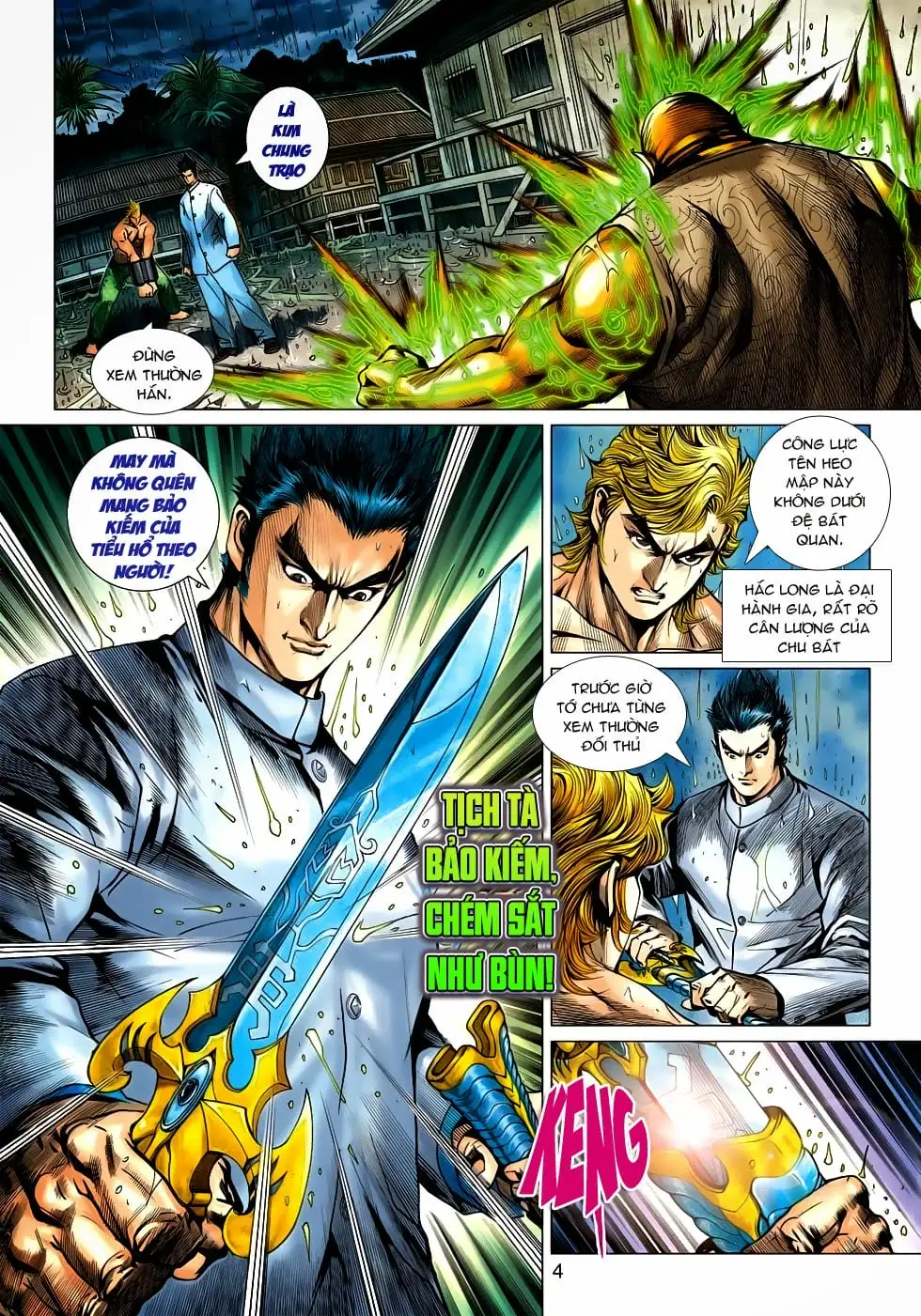 Truyện Tranh Tân Tác Long Hổ Môn trang 4