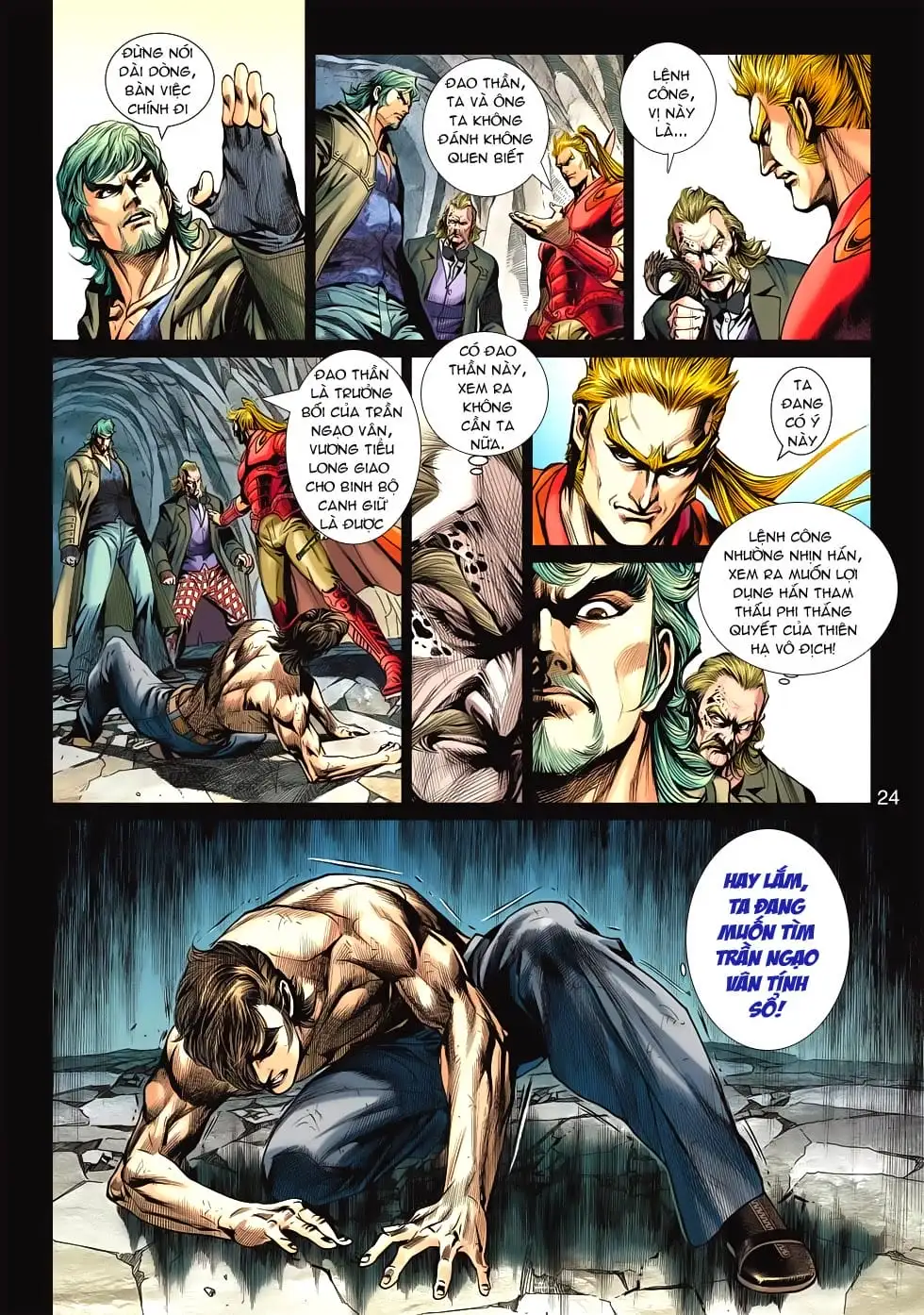 Truyện Tranh Tân Tác Long Hổ Môn trang 4