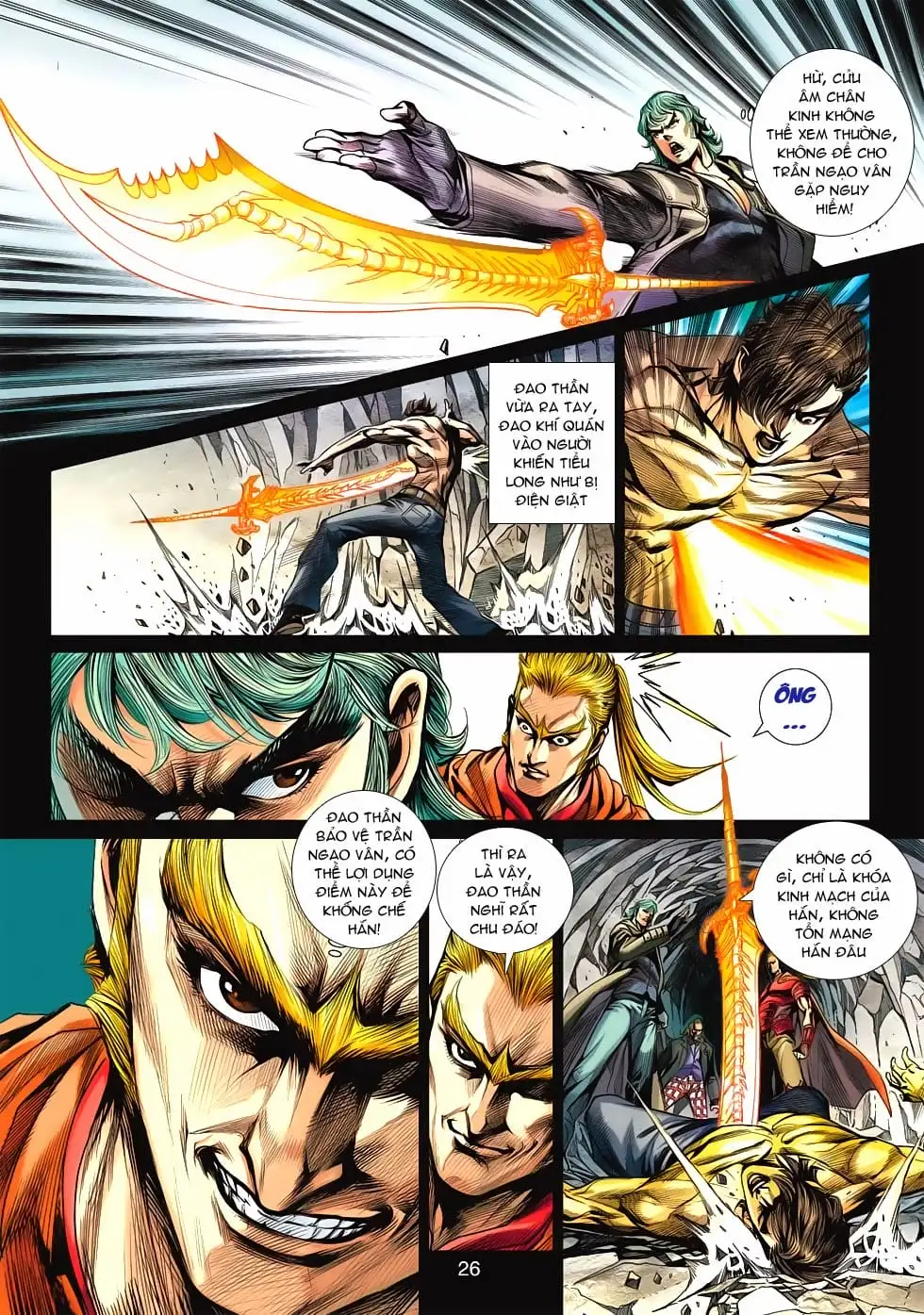 Truyện Tranh Tân Tác Long Hổ Môn trang 4