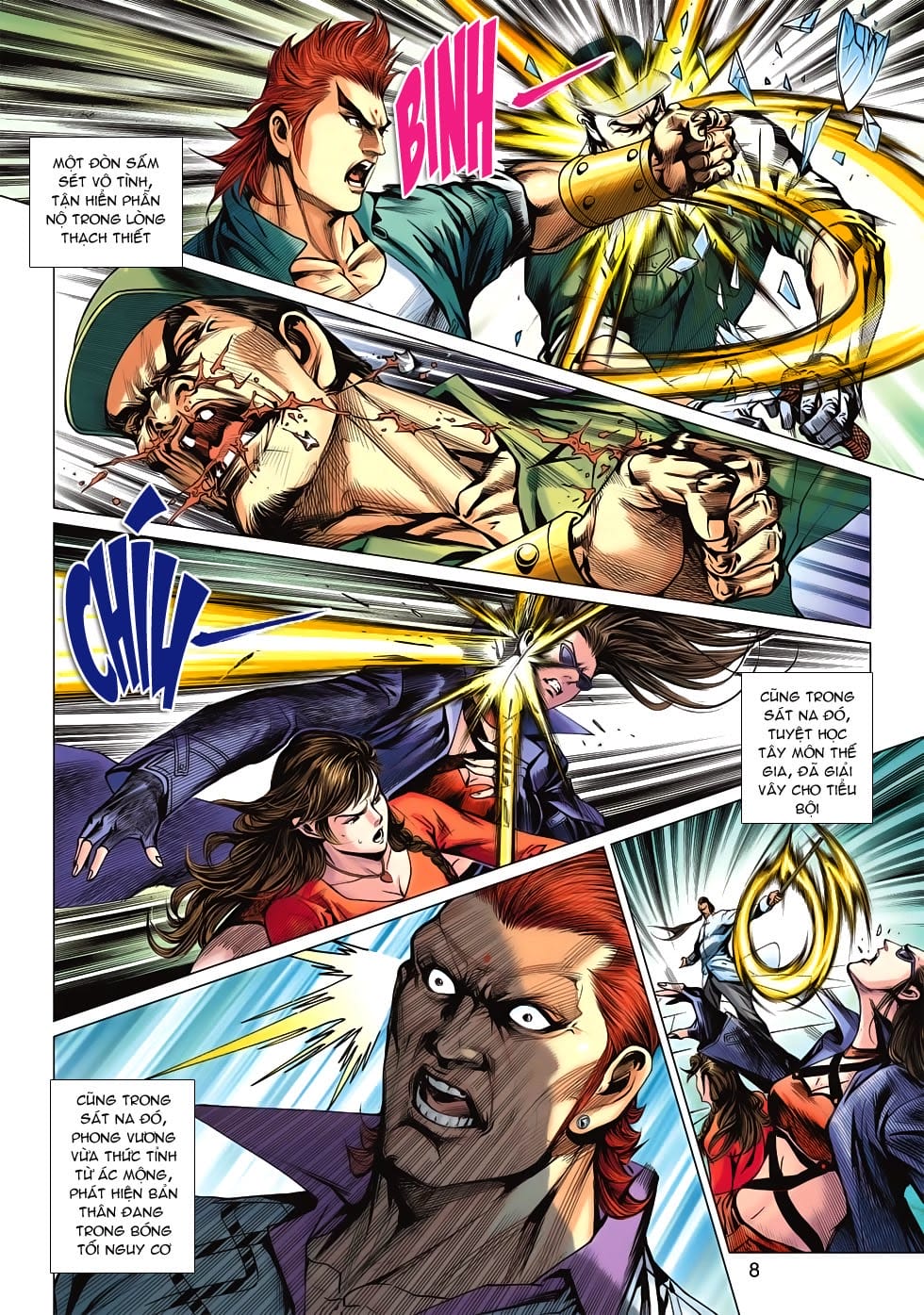 Truyện Tranh Tân Tác Long Hổ Môn trang 4