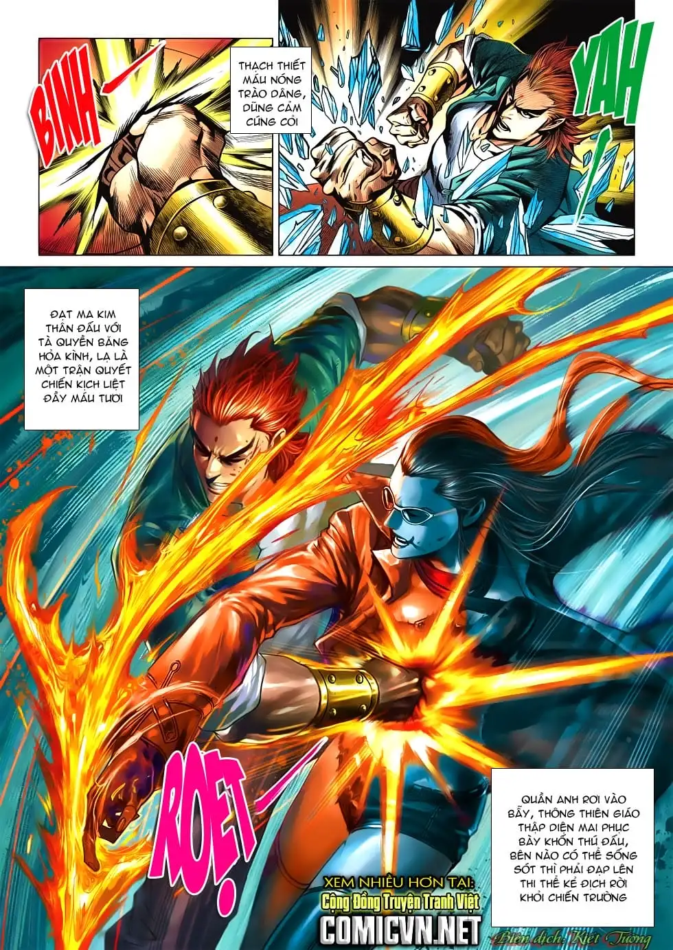 Truyện Tranh Tân Tác Long Hổ Môn trang 4