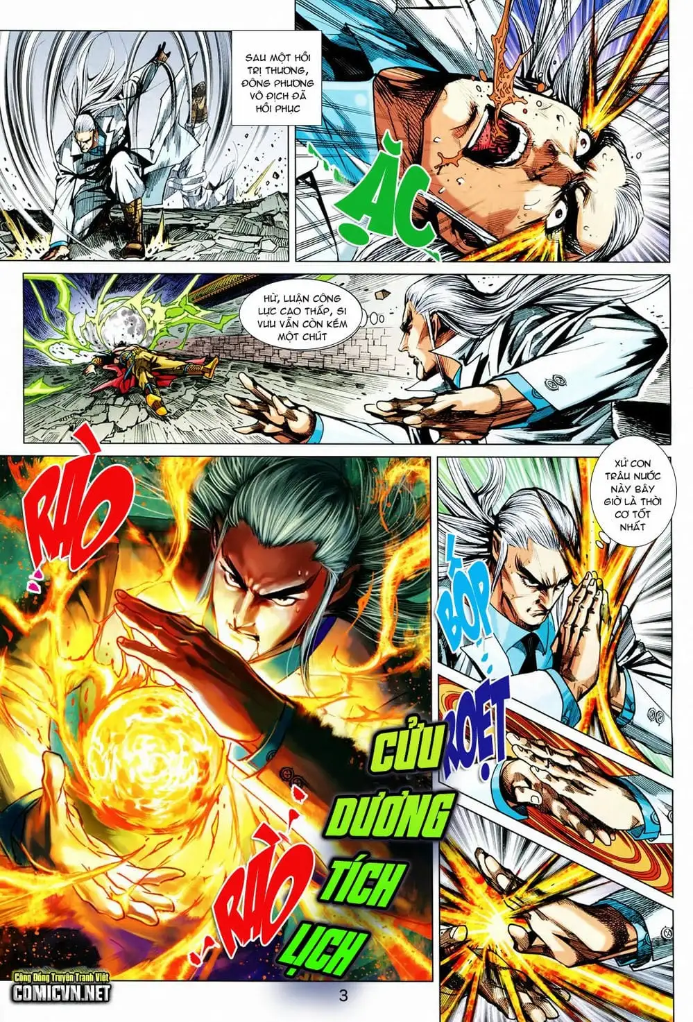 Truyện Tranh Tân Tác Long Hổ Môn trang 4