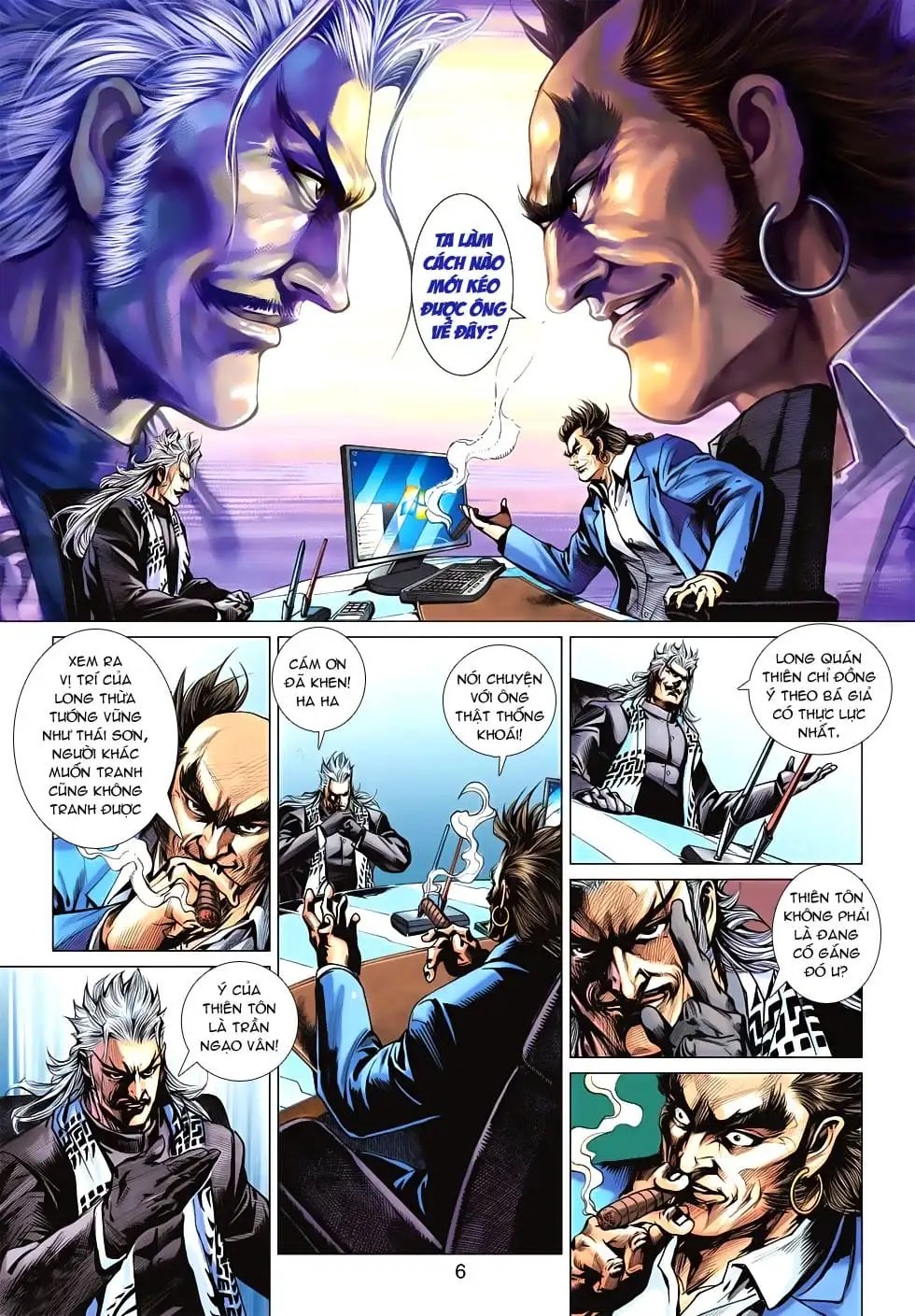 Truyện Tranh Tân Tác Long Hổ Môn trang 4