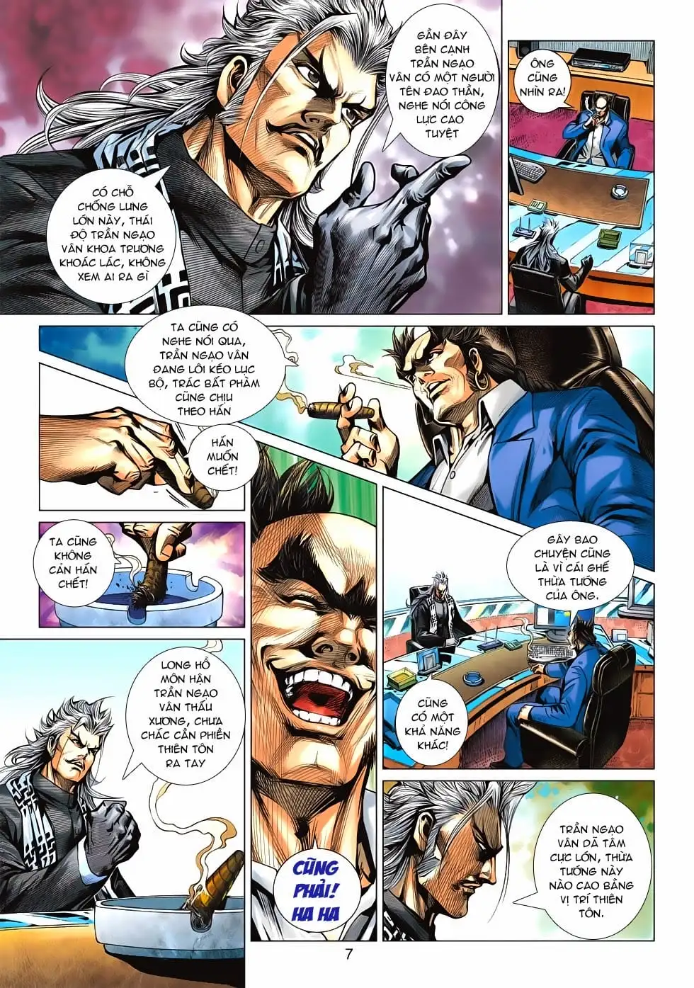 Truyện Tranh Tân Tác Long Hổ Môn trang 4