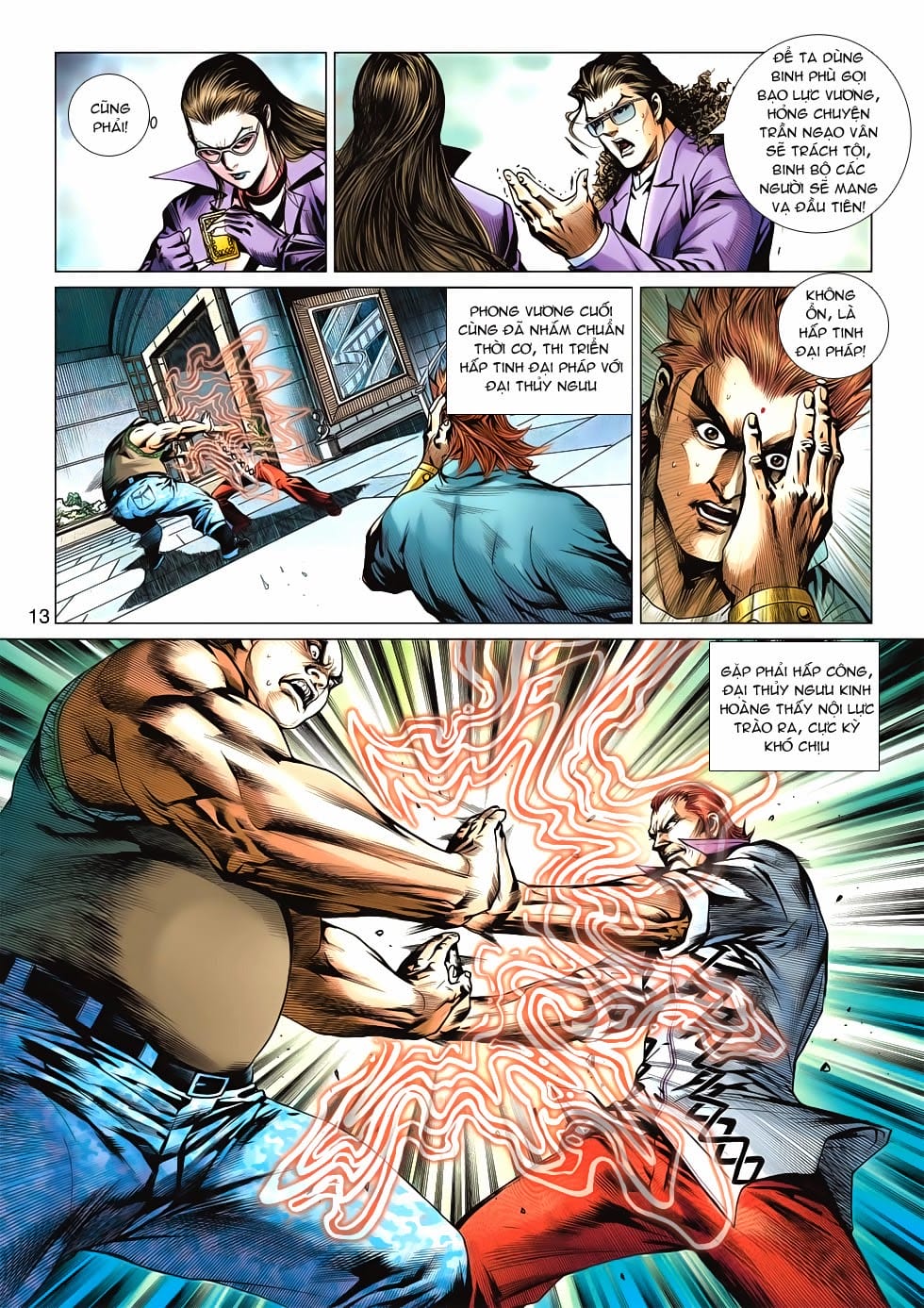 Truyện Tranh Tân Tác Long Hổ Môn trang 4