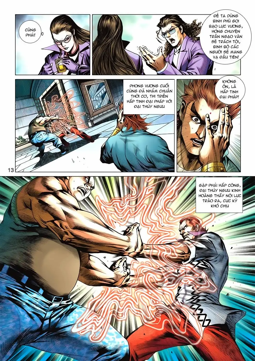 Truyện Tranh Tân Tác Long Hổ Môn trang 4