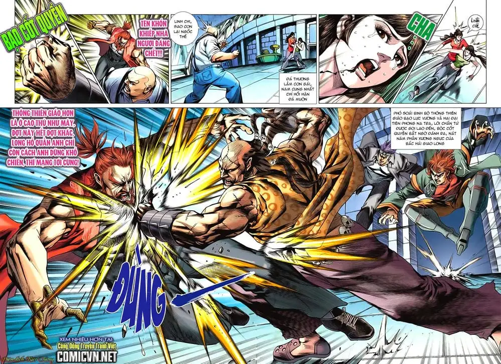 Truyện Tranh Tân Tác Long Hổ Môn trang 4