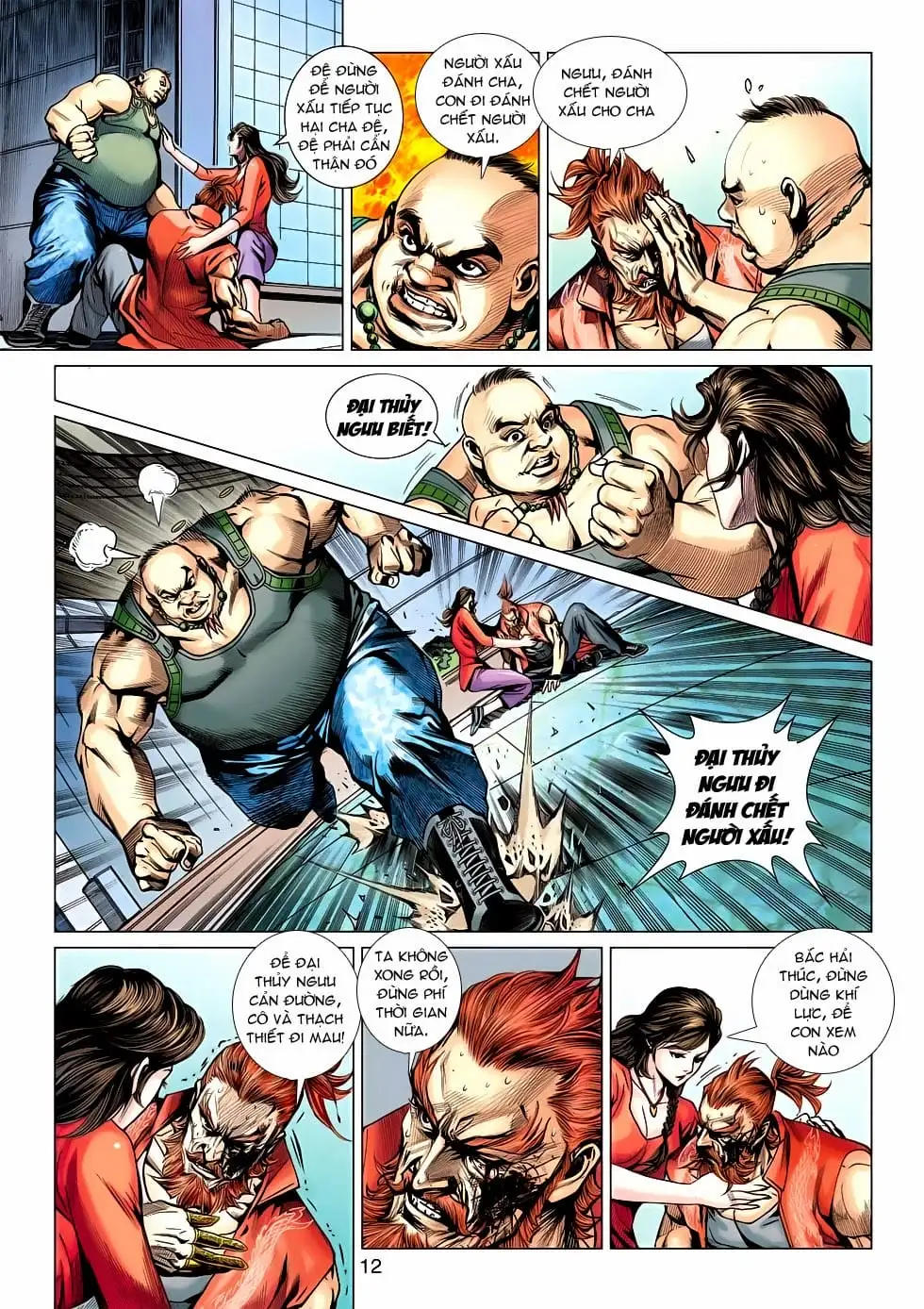 Truyện Tranh Tân Tác Long Hổ Môn trang 4