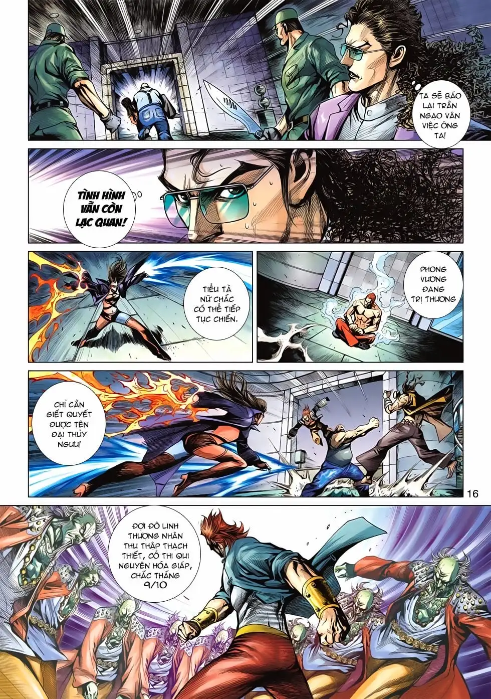 Truyện Tranh Tân Tác Long Hổ Môn trang 4